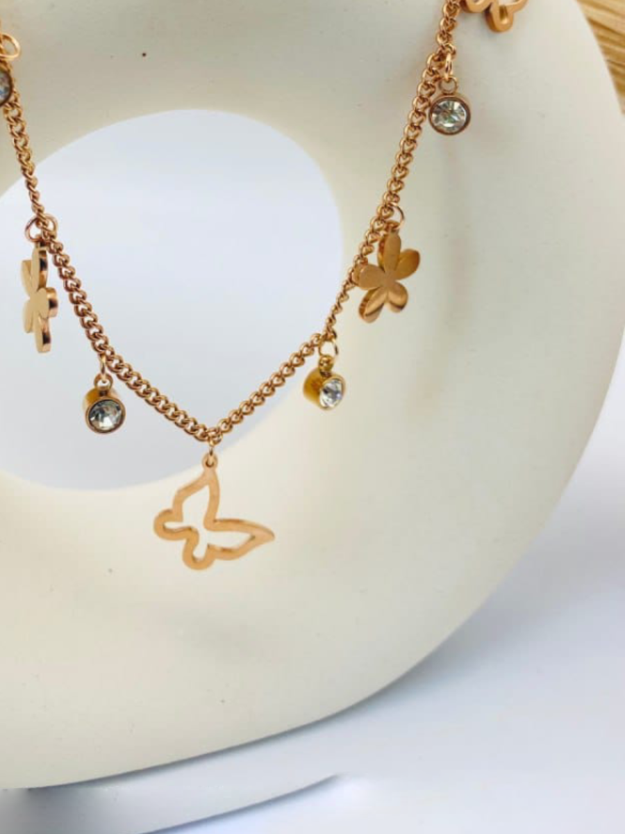 5MM Herringbone Snake Chain • Rose Gold – The Jewel Parlor