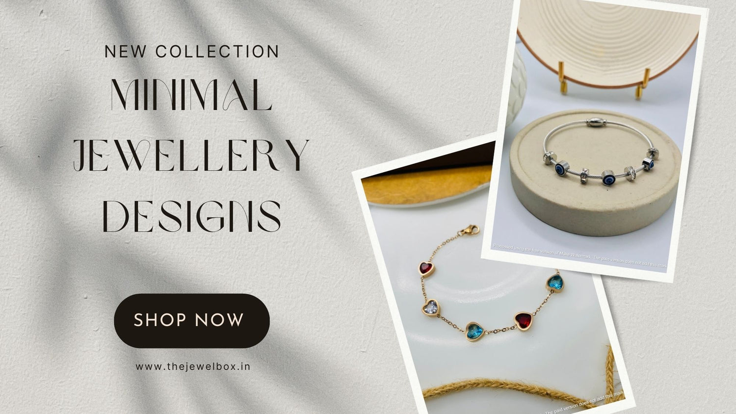 Minimal Jewellery Collection Online - TheJewelbox