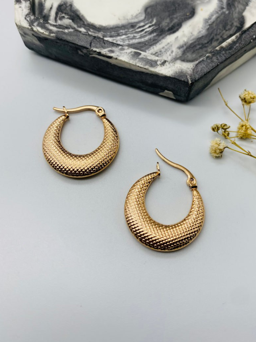 Simple Gold Dangle Earrings for Women,Gold Earrings India | Ubuy