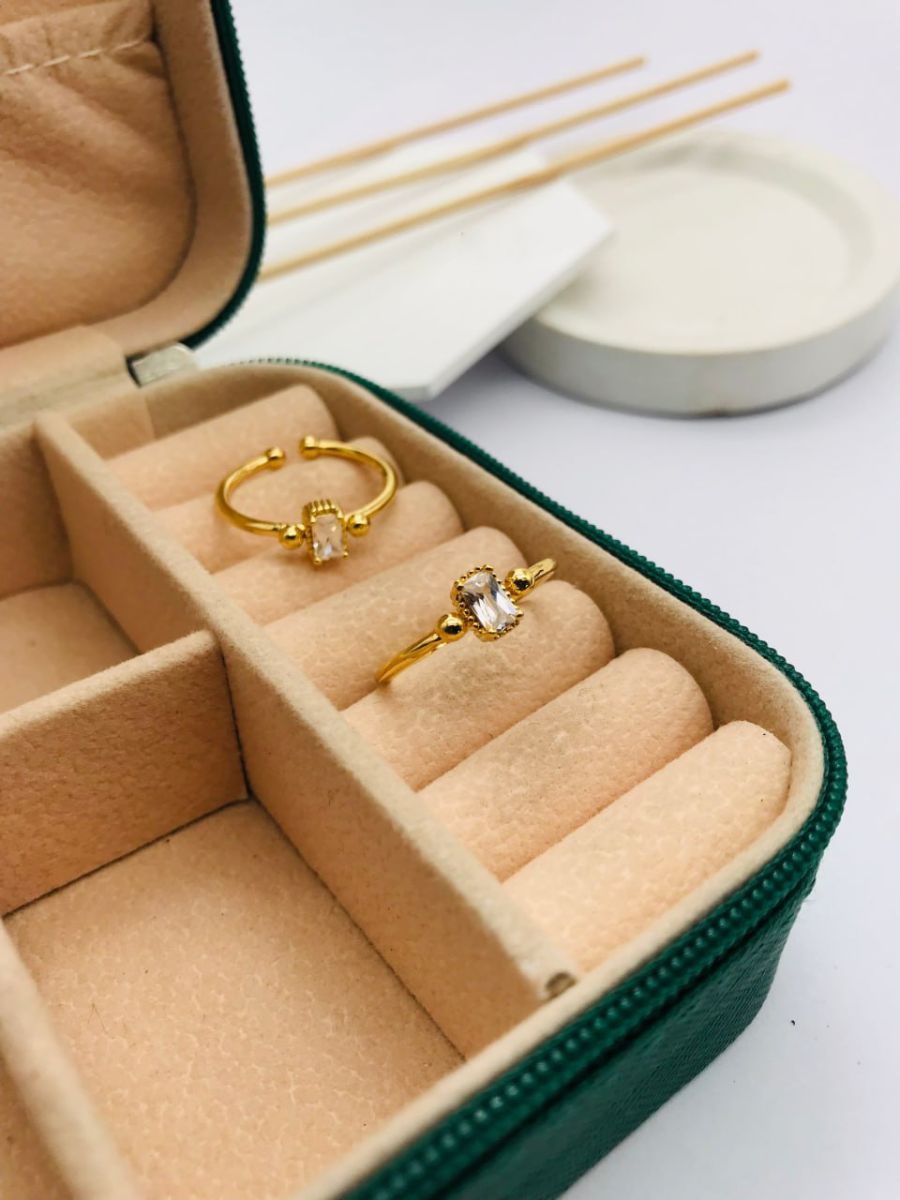 Buy Gold Rings for Women by Pinapes Online | Ajio.com