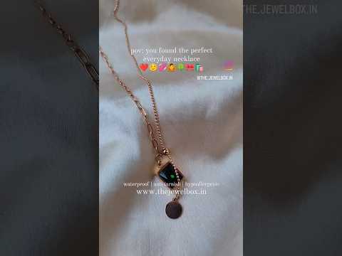 Buy Dual toned Necklaces & Pendants for Women by VEMBLEY Online | Ajio.com